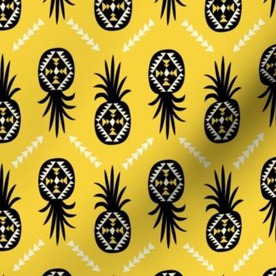 patterned pineapples 4