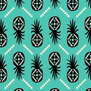 patterned pineapples 1