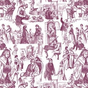 Little Women Toile Designs Collection