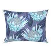 Protea Flowers XL - Blue