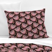 Protea Flowers S - Black