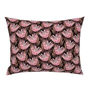 Protea Flowers S - Black