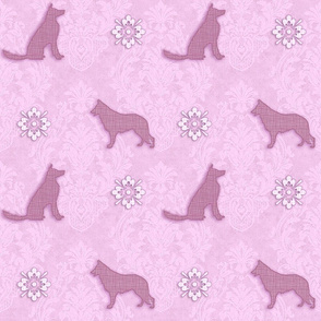 Shepherds damask pink