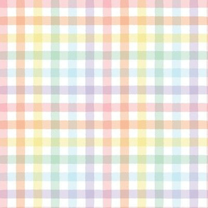 Pastel Plaid Fabric, Wallpaper and Home Decor | Spoonflower