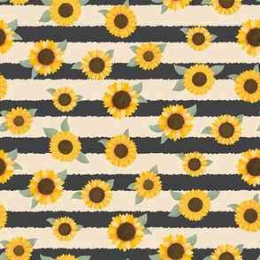 Sunflower Stripes - Sunflower Fields Collection