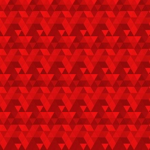 geometric triangles red