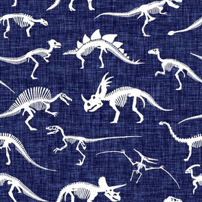 dinosaur bones // welsh linen