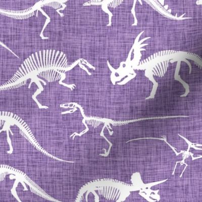 dinosaur bones // lavender linen no. 2
