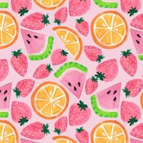 fruit salad- pink