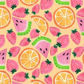 fruit salad- orange