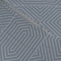 Labyrinth Geometric in Grey