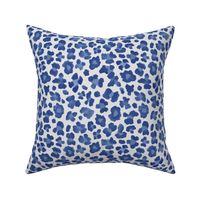 Custom Amy Blue Leopard Print