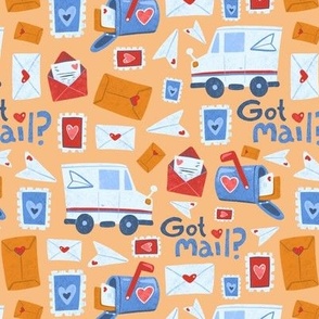 Got mail? - orange
