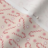 Christmas Candy Canes - mini