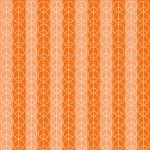 Orange Peace Stripes