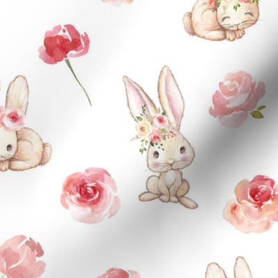 rabbit floral