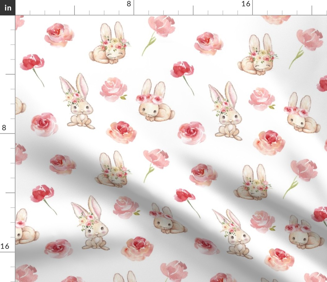 rabbit floral