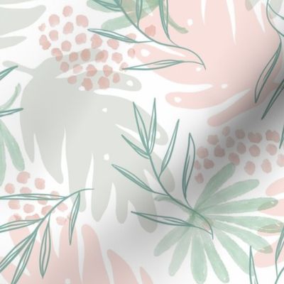 Simple Leafy Palm Print_6