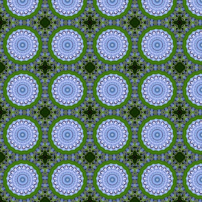 Blue and Green Hydrangeas 5355