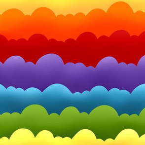 Colorful Rainbow Clouds