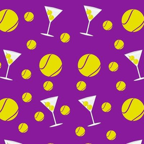 Tennis Martini Purple