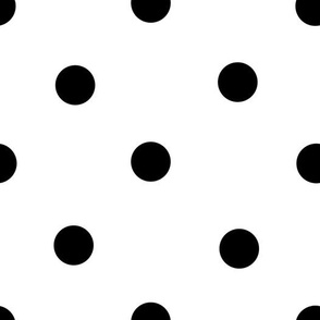 Polka dot pattern ,white background 