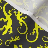 Team Lizard Motorsport: larger repeating yellow lizards