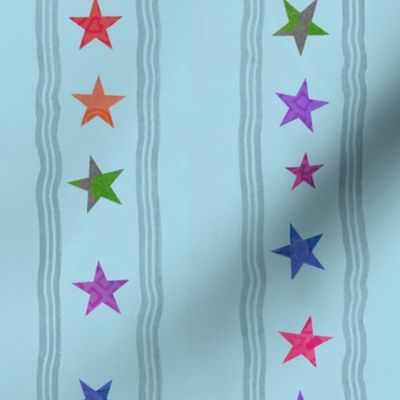 Hippo Workout 'patterned' coordinating stars