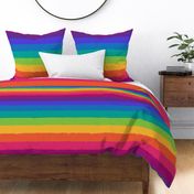 distressed rainbow big flatitude