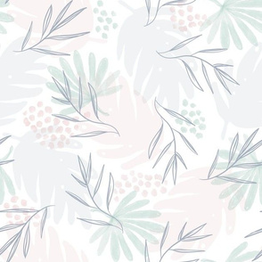 Simple Leafy Palm Print_10