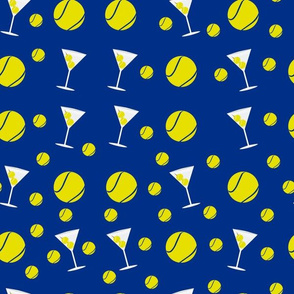 Tennis Martini Blue