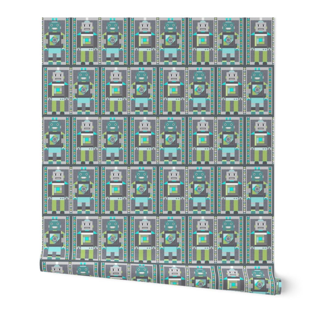 robot cheater quilt