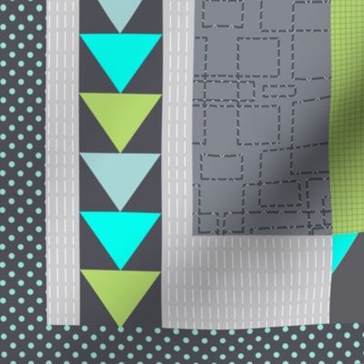 robot cheater quilt