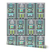 robot quilt smaller scale