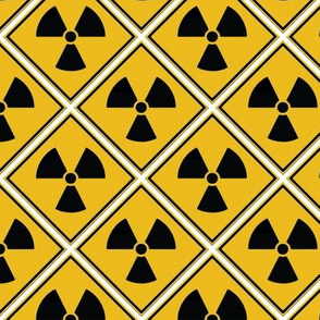 Radioactive Caution Squares (large)