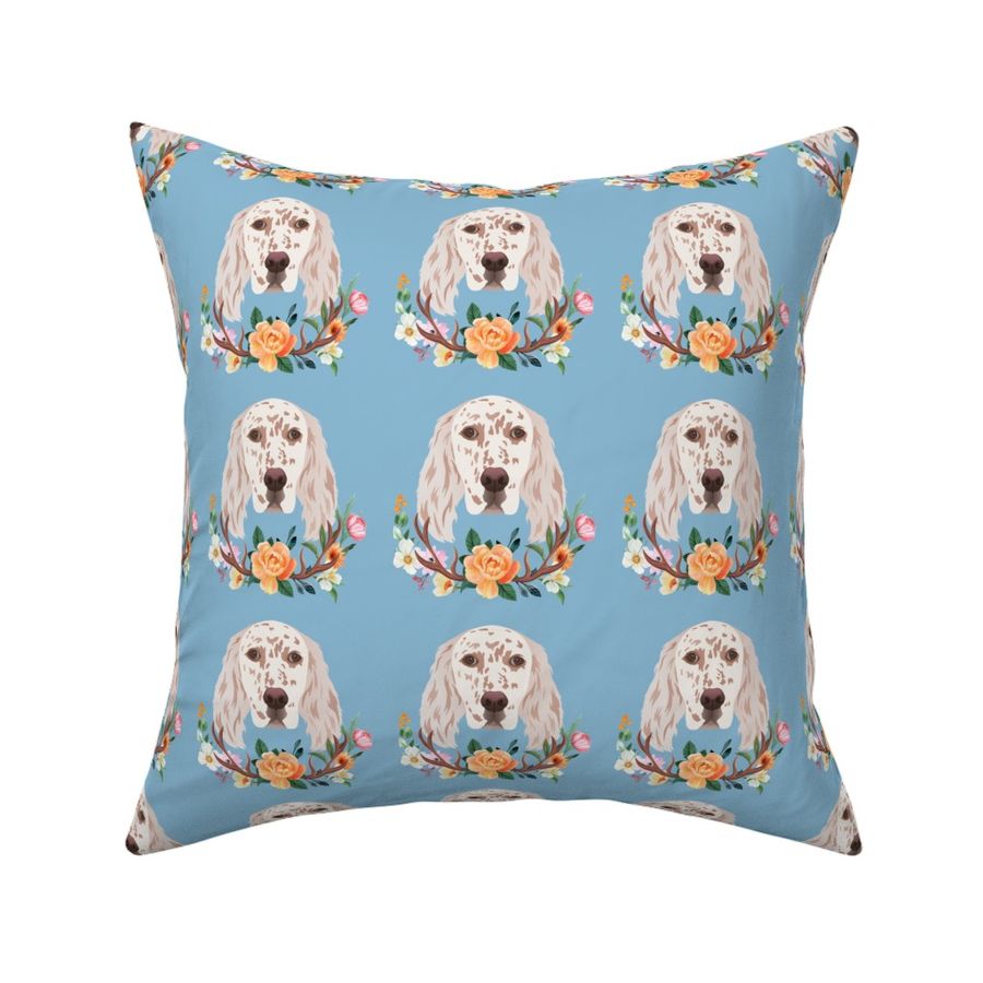 English Setter Dog Pattern