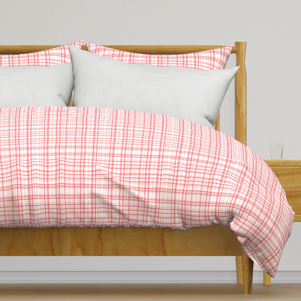 Wobble plaid - Nantucket red small