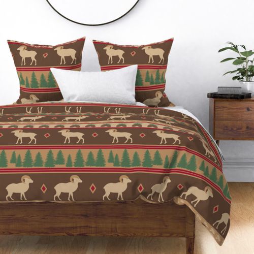 Big Horn Sheep Stripe Large