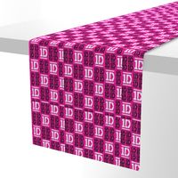 One Direction 1D Print fabric