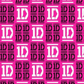 1 yard of One Direction fabric