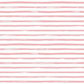 6" Light Pink Stripes