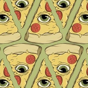 Illuminati Pizza  green