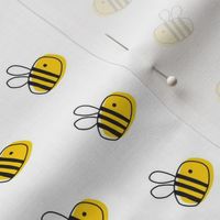tiny doodle bumble bees