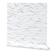 light blue grey watercolor waves
