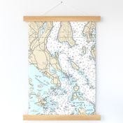 Mount Desert Island Nautical Chart