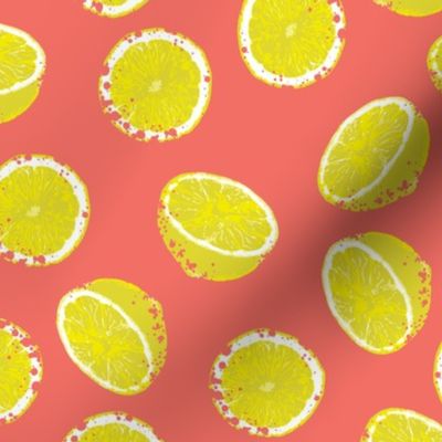 Lemons Bright Textured