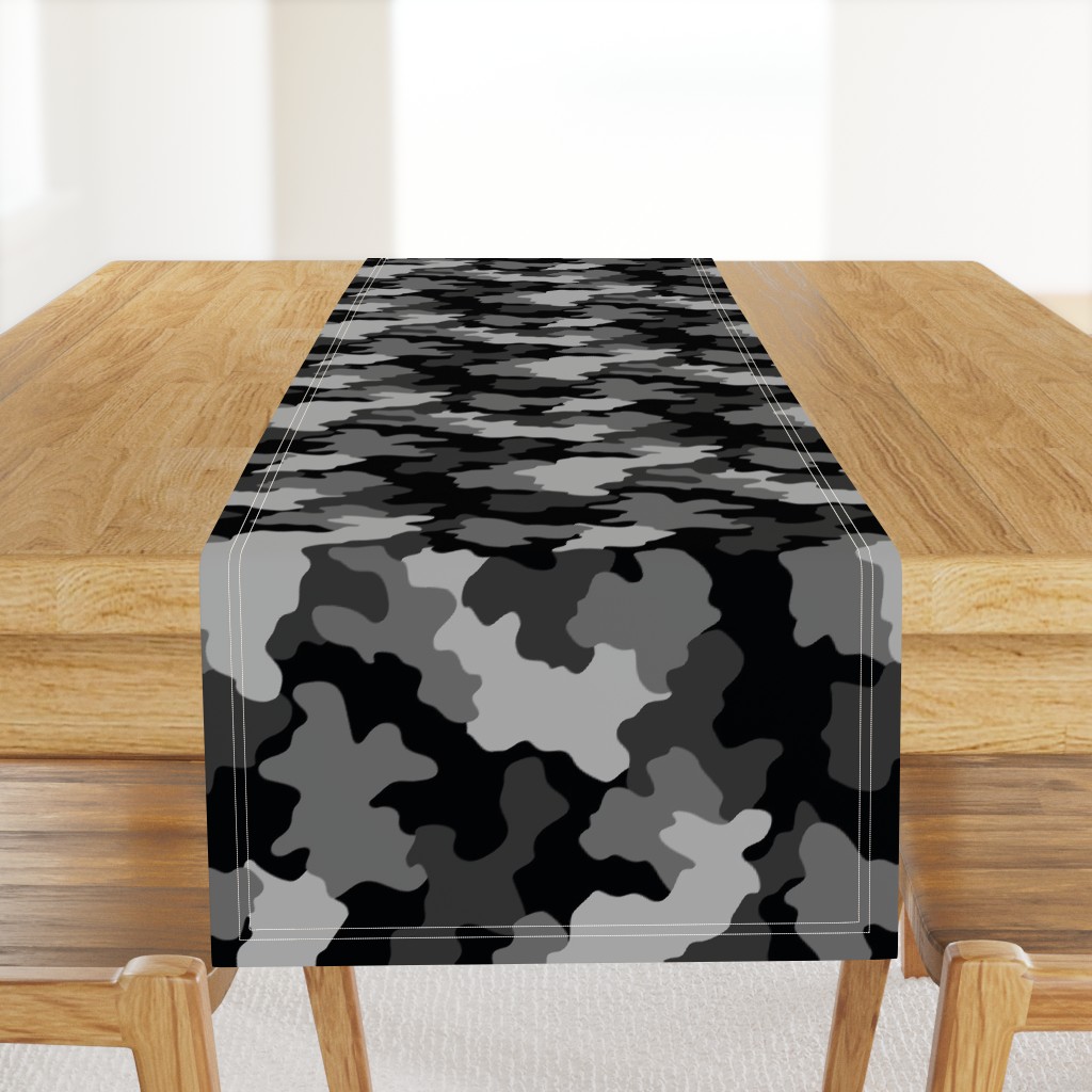 Black Gray Camouflage