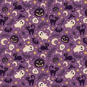 Halloween Night - purple
