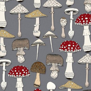 mushrooms iron small