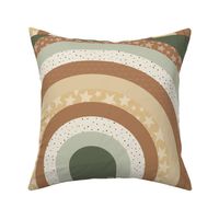 6 per yard Abstract Rainbow  Lovey - Modern Neutral Nursery